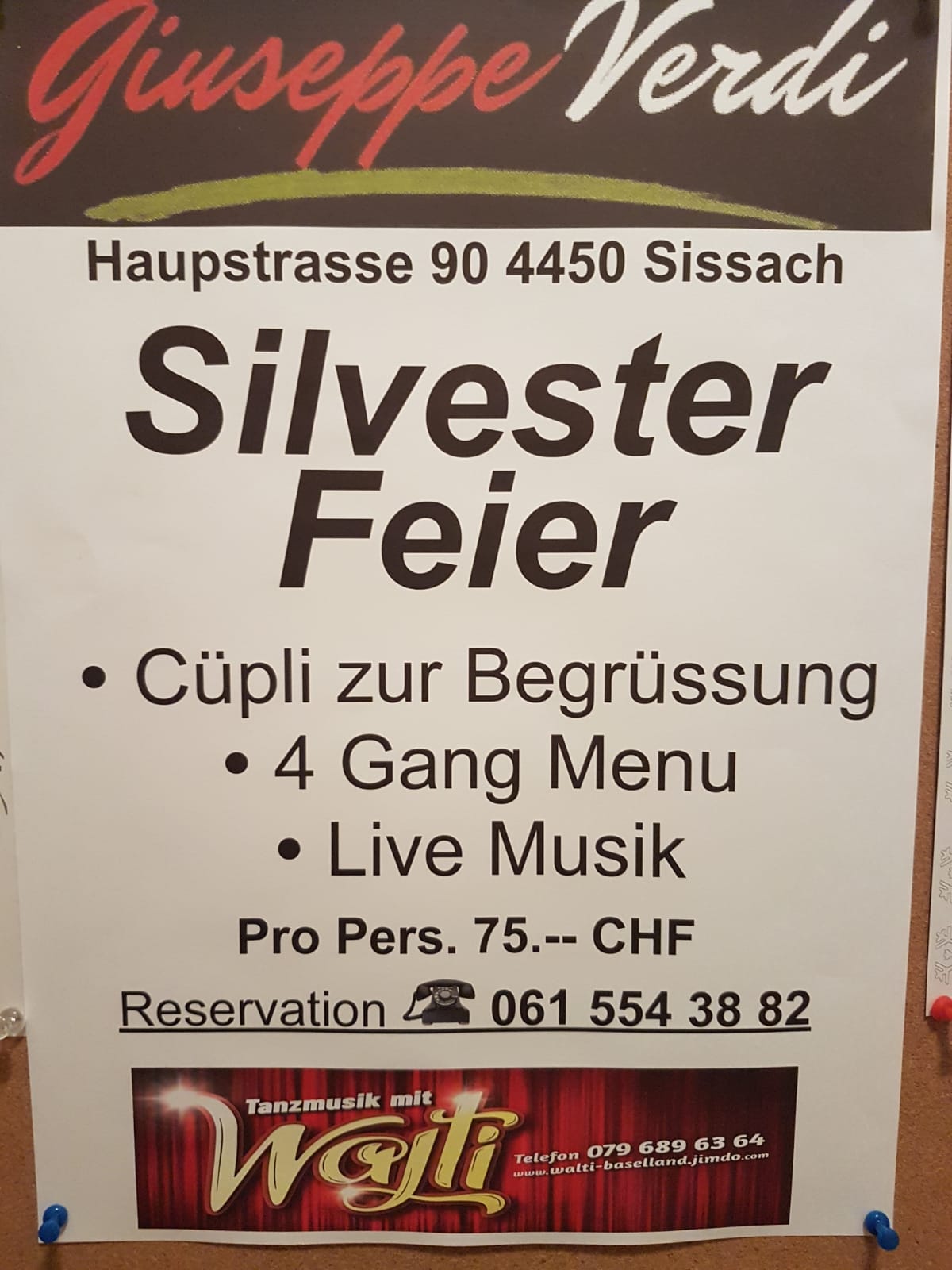 Silvester Feier